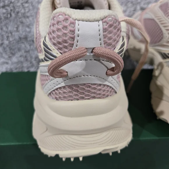 Lacoste Women's Pink and Cream Sneakers L003 Neo Shot Size 7.5 - Picture 5 of 15